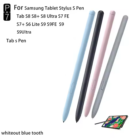 P+7 Tablet Pen Stylus Touch Pencil S Pen for Samsung Galaxy Tablet Tab S8 S9 S9FE S7 FE S6 Lite S8+T
