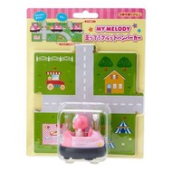 SANRIO - My Melody 日版 兒童 玩具 碰碰車 連拼接路圖 玩具車 美樂蒂 2022年款