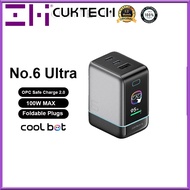 ZMI CUKTECH NO.6 Ultra GaN Charger 100W Screen Display PD Fast Charger