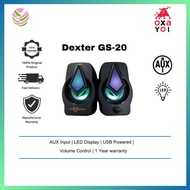OXAYOI DEXTER GS-20 SPEAKER 6W (USB POWER,3.5 AUX JACK)