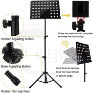 [SG stock Fast Shipping]Music Stand Heavy Duty Music Stand Conductor Stand Music Stand Foldable Prof