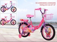 Sepeda Lipat Mini Anak Perempuan Pacific Mazara Sepeda Lipat 6 8 Inch