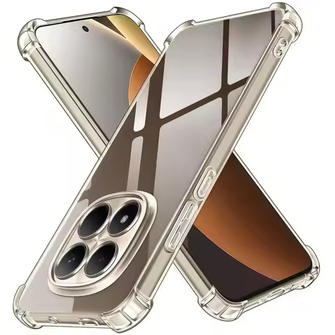 Four-Corners Shockproof TPU Case for Xiaomi Poco M8 F8 F7 Ultra X8 X7 X6 F5 F6 M7 M6 Pro Max C85 C75