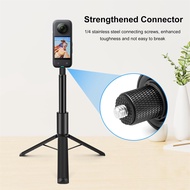 Coolmanloveit ขาตั้งแบบสามขาเซลฟี่แบบ2-In-1สำหรับ DJI OSMO 360/X5 Insta360/X4/X3