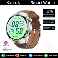 New GPS Tracker Smart Watches Men For Huawei GT4 Pro 360*360 HD Screen Bluetooth Call NFC IP68 Waterproof Blood Sugar Smartwatch