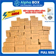 [COMBO 50] FULL SIZE packing carton boxes, cheap packing carton boxes - ALPHA BOX