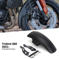 For Trident660 Trident 660 trident TRIDENT 660 2021-2024 New Motorcycle Accessories Front Mudguard F