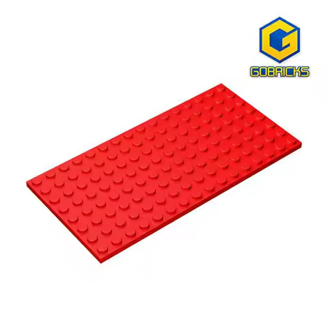 Gobricks GDS-529 Plate 8 x 16 compatible with lego 92438 pieces of children's DIY Building Blocks Te