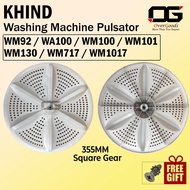 35.5cm WM92 / WA100 / WM100 / WM130 / WM1017 Khind Washing Machine Pulsator Piring Mesin Basuh Pulsa