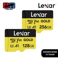 Lexar Professional Gold Micro SDXC UHS II V60 4K 280MBps 128GB - 256GB Micro SD Card