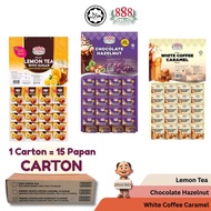888 - Mamak Drinks - Papan - Lemon Tea with Sugar - Hazelnut Chocolate - Caramel White Coffee - Cart