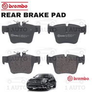GENUINE BREMBO REAR BELAKANG BRAKE PAD MERCEDES W253 GLC 250 4MATIC GLC 43 AMG 4MATIC W205 C450 SPOR