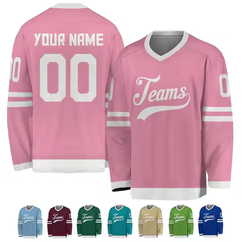 Custom Hockey Jersey for Men Women Youth Kids Fans, Personalized Ice Hockey Shirt, Printed Team Name