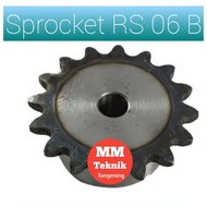 Sprocket RS 06 x 18 T Gear Chain Single Gear Z 18T RS06 -1 06Z18 06X18T 06-1 type B Sprocket spr 06-