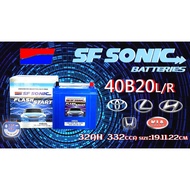 SF SONIC 楊梅電池 44B20L/R 藍霸 日規電池 銀合金電瓶 HONDA FIT 現代 KIA 1個