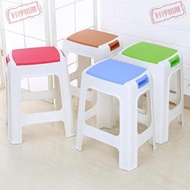 Howell plastic stool thickened adult bathroom stool fashion high stool household dining table stool 