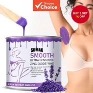 150g lavender depilatory wax beans suitable for full body and sensitive areas, can be heated directl