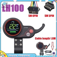 【ouwym9al】24V-60V Throttle Meter For Electric Scooter/Ebike Speedometer (SM Plug 5PIN)