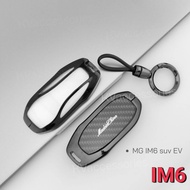 Car Key Case For IM6 MG IM6 suv EV Kevlar Pattern