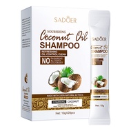[ROREC] SADOER Nourishing Coconut Oil Shampoo Oil Control Deep Cleansing Nourishing Hair Care 10gx20
