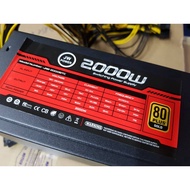 JW POWER 2000w POWER SUPPLY Mining