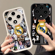 Q-32 Real-Madrid Black white Case for Xiaomi Redmi 14C Note 9 POCO C75 M2