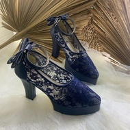 Vilea Navy 10cm Beautiful Shoes