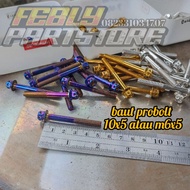 BOLT M 6 X 50 THREAD 10 X 50 PROBOLT STAINLESS Original KINGNUT THAILAD PROBOLT BOLT M6X50 THREAD 10