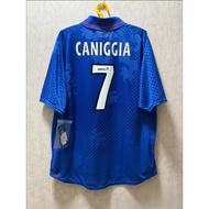 Top quality 2002-2003 Glasgow Rangers home retro jersey CANIGGIA #7