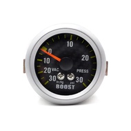 2'' 52mm Universal Smoke Len Turbo Boost Gauge PSI Pointer Boost Gauge 12V LED Digital Gauge Meter C
