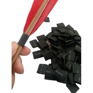 100pcs Archery Feather  Vanes Protector Fletcher and Arrow Accessories Fletching Feather Edge Protec