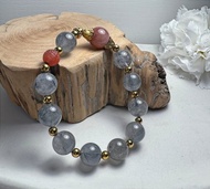 G40 無染色 純天然 藍髮晶 紅髮晶 12.5mm 智者之深藍