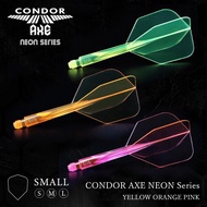 CONDOR AXE NEON 【 Small (Shape) 】 Hard Material Darts Flight - CONDOR AXE Hard Material Darts Flight