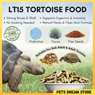 LT15 Tortoise Food Sub-Adult Adult Tortoise Food Healthy Herb based Yucca Flax Seeds Probiotics Sulc