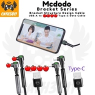 Mcdodo Torr Series Cable With Holder 2A Charging Speed iP data cable CA667 / Type-C data cable CA668