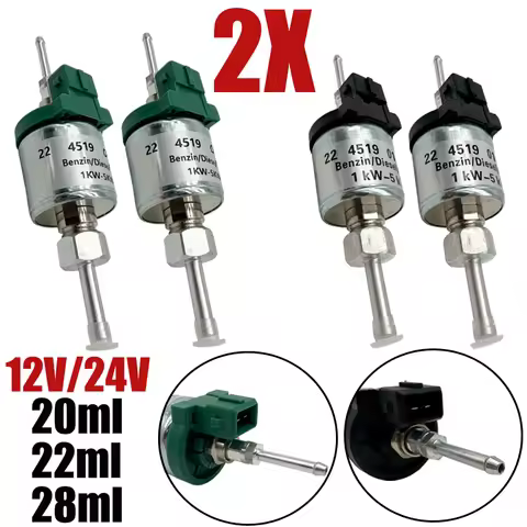 2X 12V/24V 1-3KW 1-4KW 1-5KW Car Electric Fuel Oil Metering Pump For Eberspacher Airtronic D2 D4 D4S