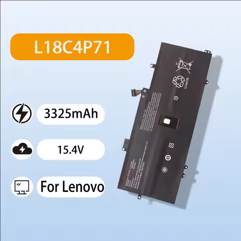 New Standard L18C4P71 Battery For Lenovo X1 Carbon 7th Gen 8th Gen 2019 TP00109A Laptop 15.4V 3325mA