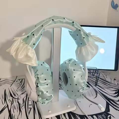 Satin Headphones Case for airpods max Headphone Protective Cover/headband Case Custom Headphones Acc