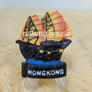 Fridge Magnet Fridge Sticker Souvenir Country Hongkong Hong Kong Ship Ship