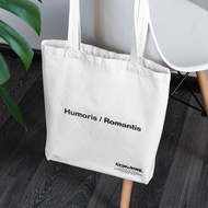 "Homoris" Canvas Tote Bag -/ Canvas Tote Bag Coffee Tote Bag