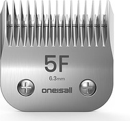 oneisall Grandmaster Pro 1 Proffesional Dog Grooming Clipper Replacement Blade 5FC, Ultra Edge Dog C