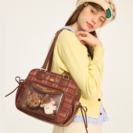 Running Flagship Store Snow Girl Series < Retro Apple Handbag >