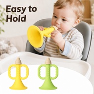 Kids Toy Whistle For Baby Silicone Teething Safe Bite Resistant 6 Months Plus Baby Musical R1L7