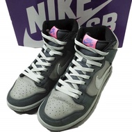 NIKE SB 22SS Dunk High Pro 中灰 DJ9800-001 US8 (26cm) 灰色/白色/粉紅運動鞋 [二手] [NIKE SB]