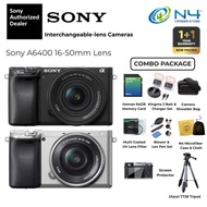 Sony a6400/A6400 Mirrorless Digital Camera With Lens (16-50mm & Body) ( 1+1 Year Sony Malaysia Warra