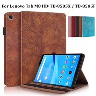 Case for Lenovo Tab M8 HD TB-8505X 3D Tree Embossed Tablet Case For Lenovo Tab M8 HD 8.0 Inch TB-850