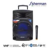 Sherman ชุดลำโพงอเนกประสงค์ ขนาด 12 นิ้ว (Bluetooth) รุ่น APS-110