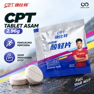 CPT Acidtablet 2.96g - Acid Flavored Refresher for Gel MANIS When Ultra Endurance Race or Training, 