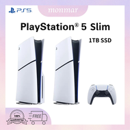 【พร้อมส่ง】Sony Playstation 5 PS5 Slim 1TB game console Digital optical drive UHD 8K TV  ของแท้