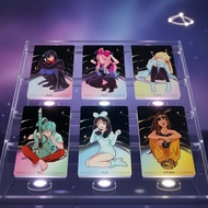 ALNST 6-Card Collection – Alien Stage Rabbit Series (Ivan, Till, Luka, Hyuna, Mizi, Sua)  Koleksi 6 